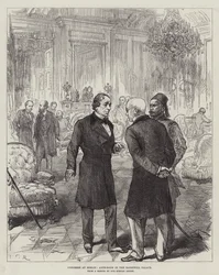 Congres in Berlijn, Wachtkamer in het Radziwill-paleis